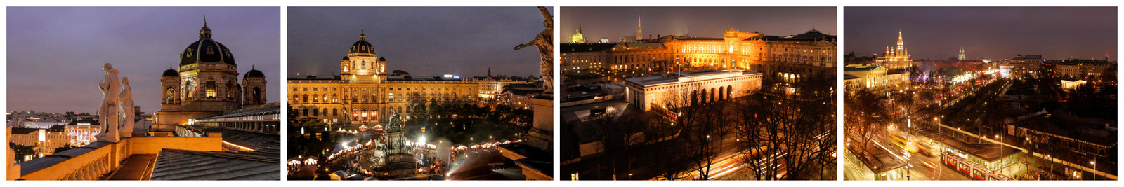 Wiener Spaziergänge: The view of the roof