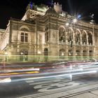 Wiener Staatsoper bei nacht