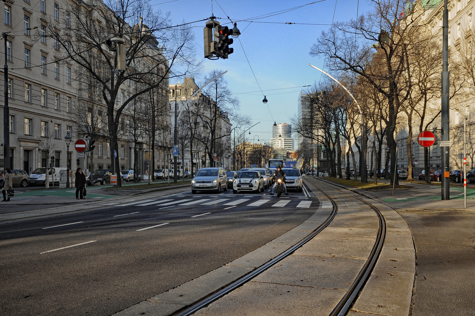 Wiener Strassenszene