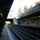 Wiener U-Bahnhaltestelle U6 Burggasse, Richtung Innenstadt