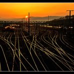 Wiener Westbahnhof-Abend