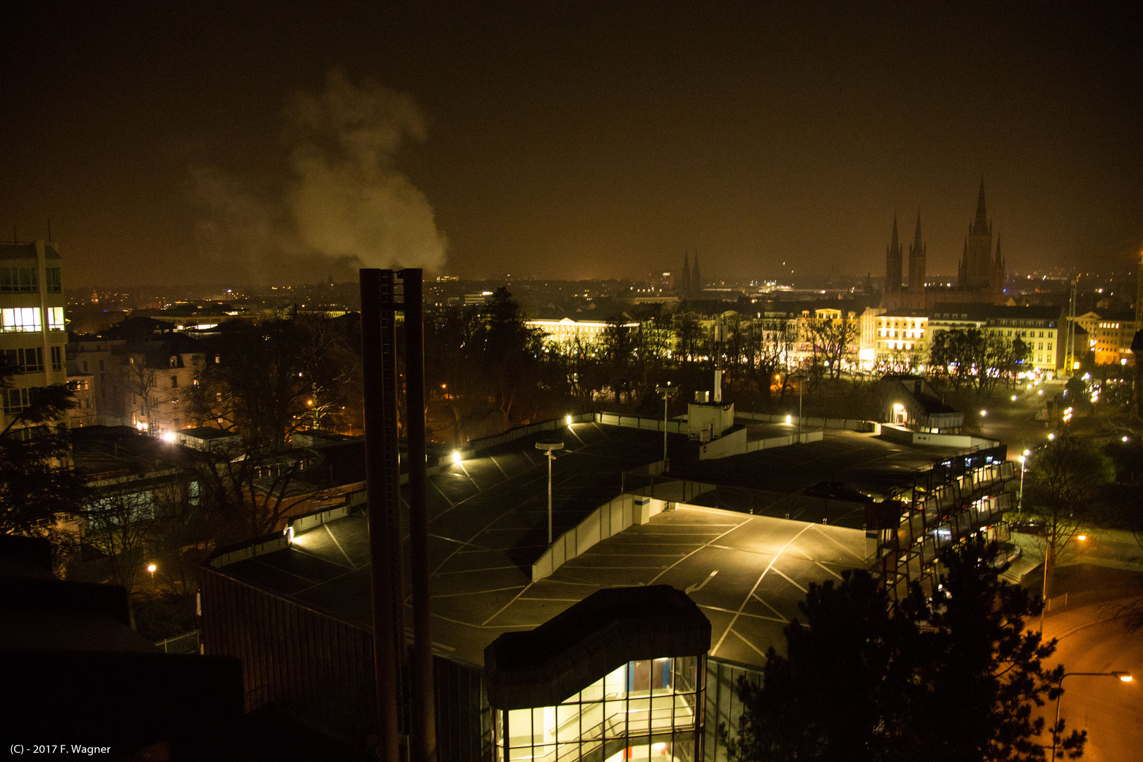 Wiesbaden bei Nacht...