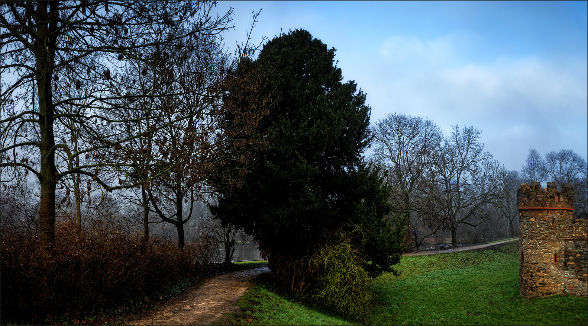 Wiesbaden Biebrich am Schloßparkweiher Foto &amp; Bild