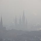 Wiesbaden im Herbstnebel