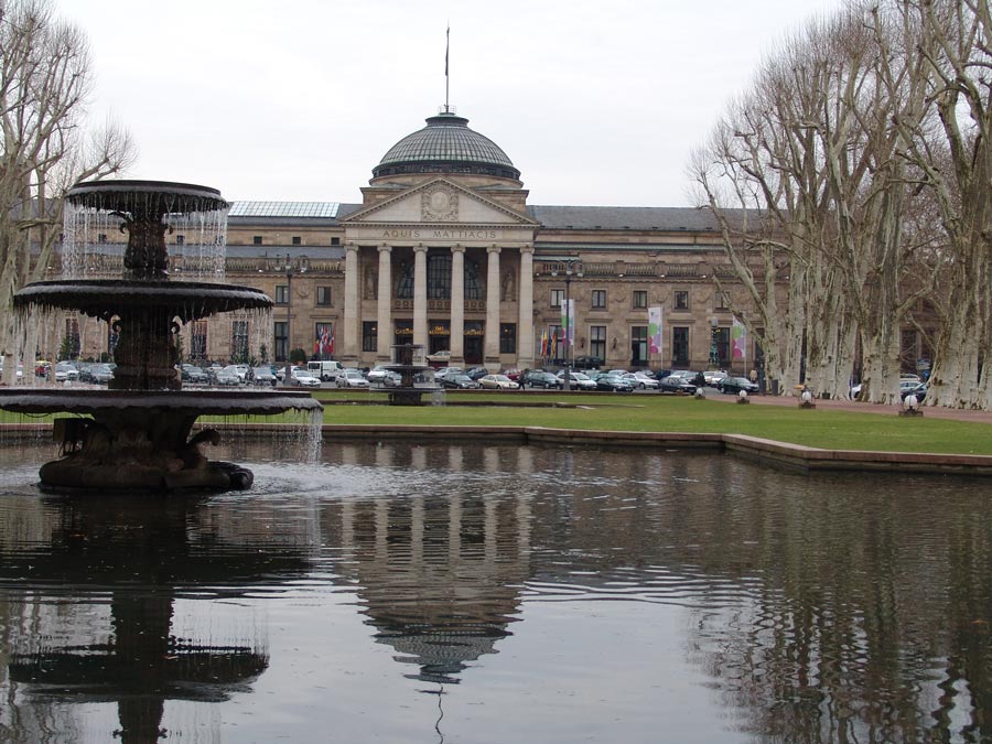 Wiesbaden Kurhaus Foto Bild architektur zierbrunnen Wiesbaden Kurhaus Foto Bild architektur zierbrunnen
