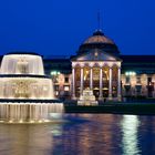 Wiesbaden Kurhaus am Abend