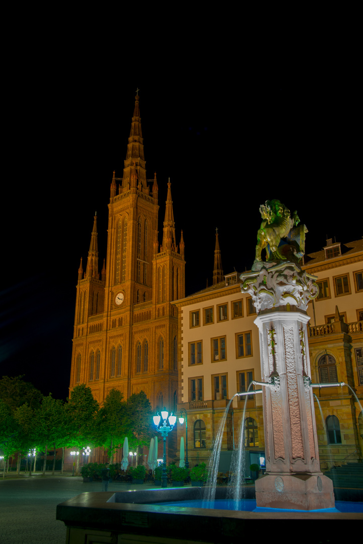 Wiesbaden nächtliche Fototour