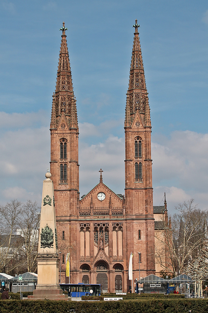 Wiesbaden, St. Bonifatius Kirche am Luisenplatz