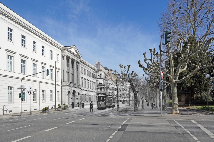 Wiesbaden Wilhelmstrasse  1905 / 2021