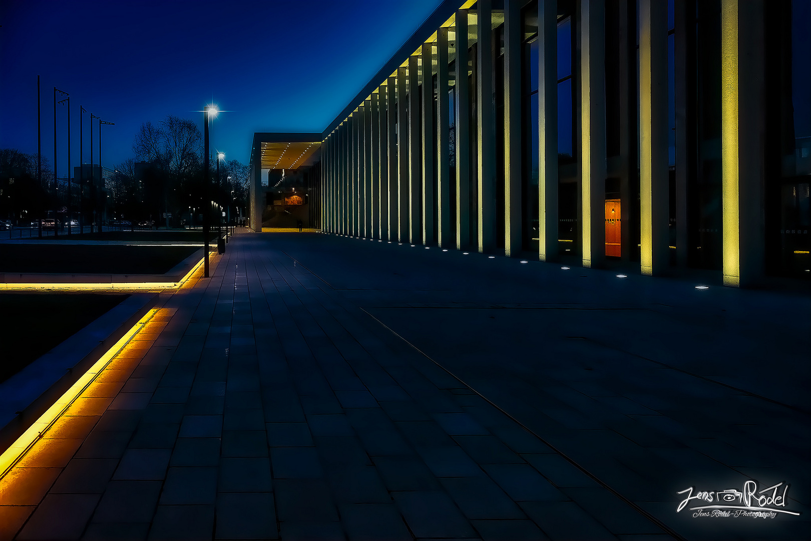 Wiesbaden zur blauen Stunde