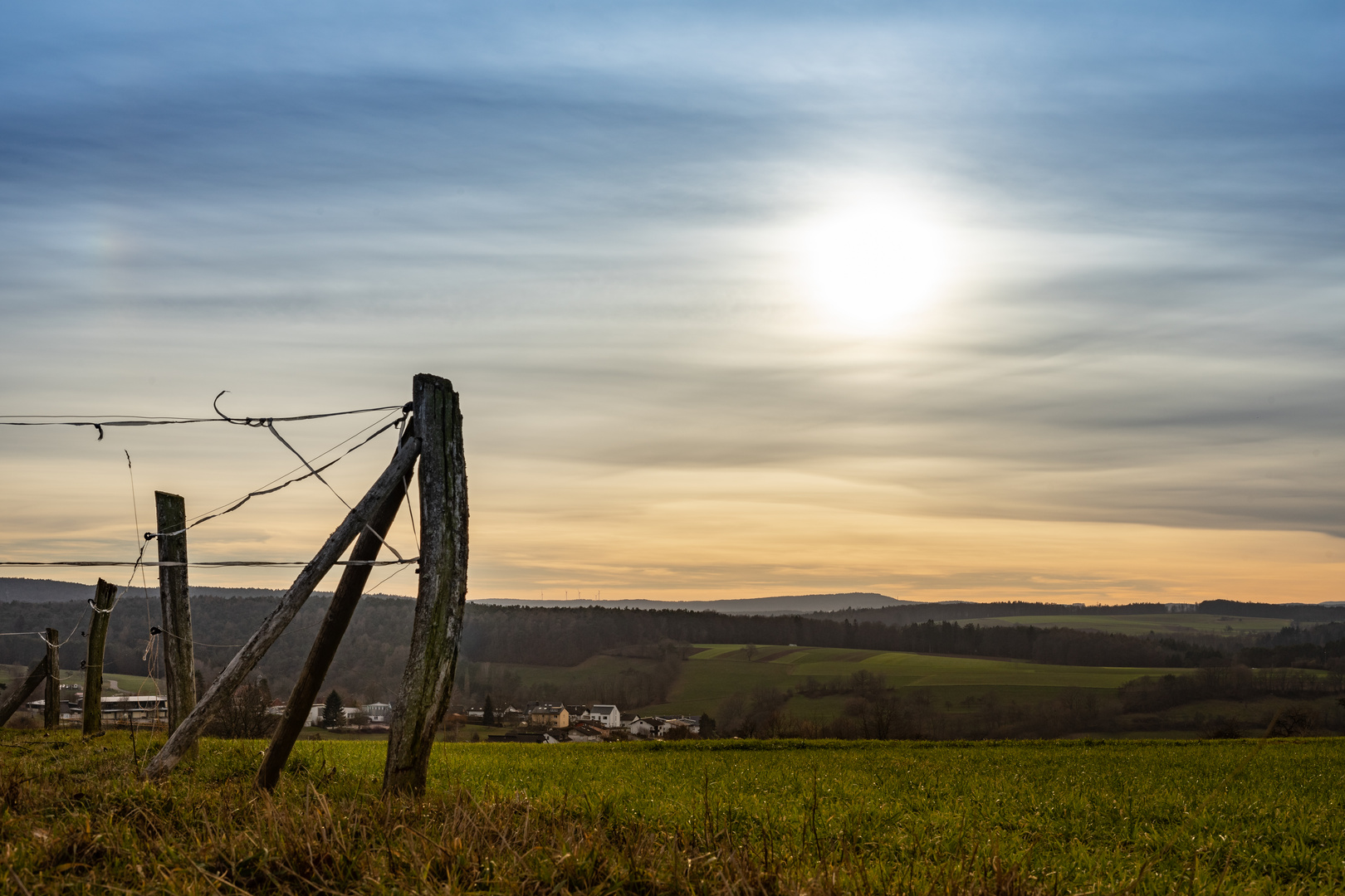 Wiese, Weide, Wald und Berge