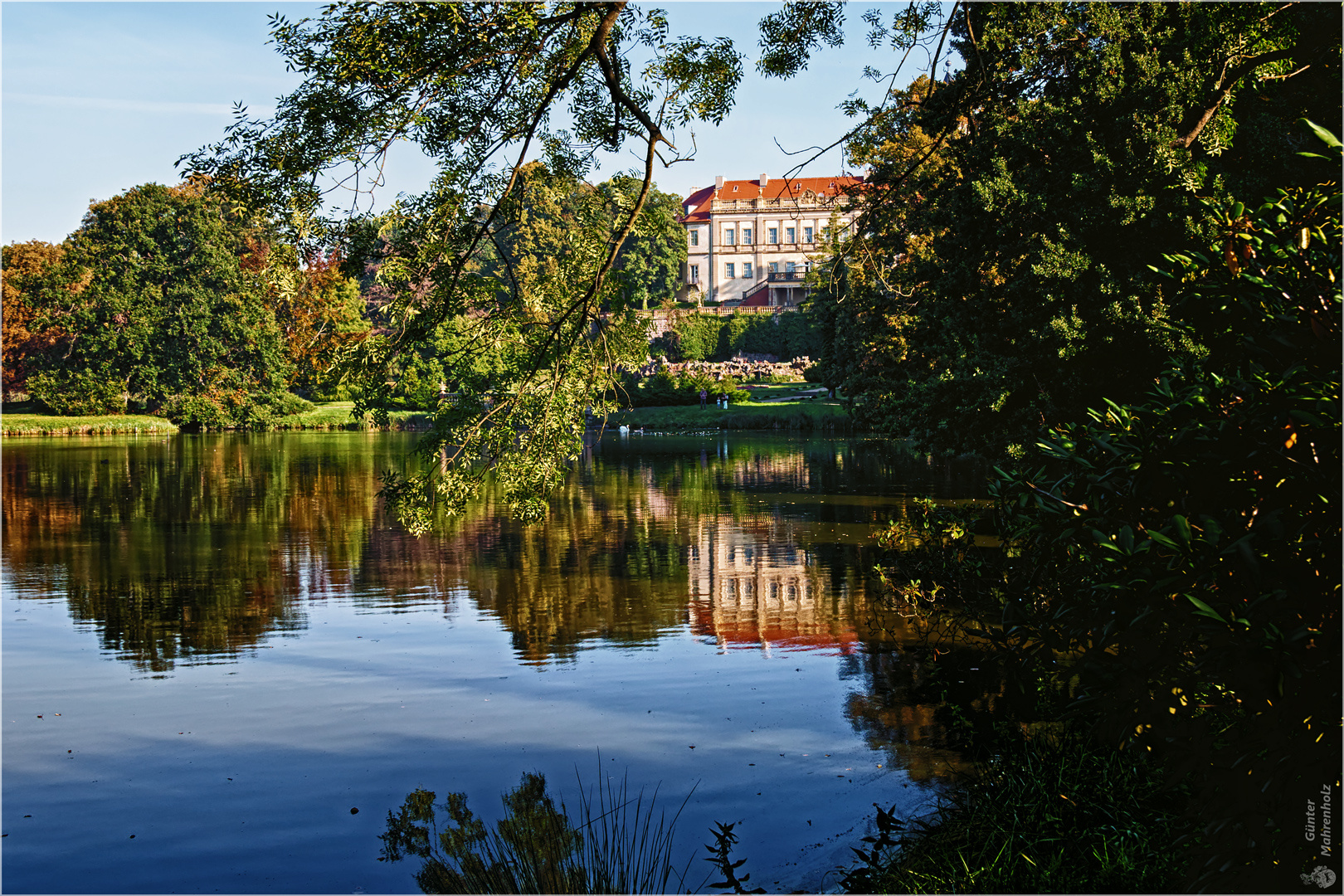 Wiesenburg, Schlosspark