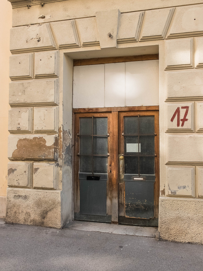 Wiesengasse od. Badgasse 17, Wien, 9. Bezirk, Alsergrund, Bezirksteil Lichtental