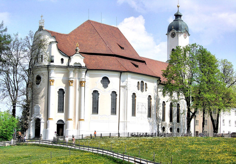 Wieskirche bei Steingaden - zum Besuch empfohlen