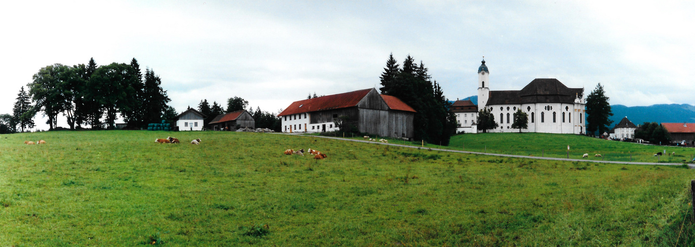 Wieskirche in Steingaden - allgäu bayern