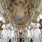 Wieskirche in Steingaden Blick zur Orgel