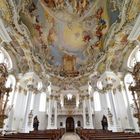 Wieskirche in Steingaden Blick zur Orgel