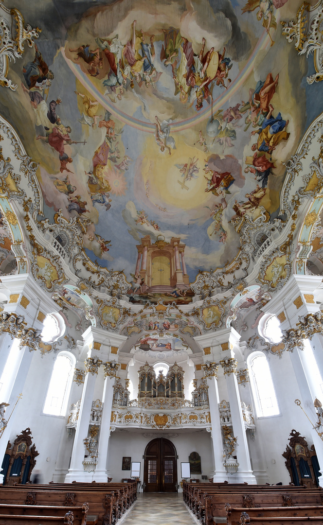 Wieskirche in Steingaden Innenraum