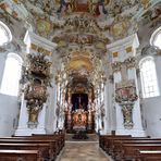 Wieskirche in Steingaden Innenraum