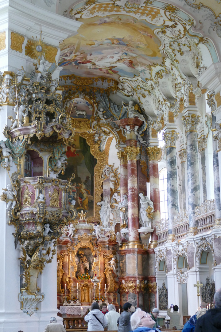 Wieskirche - Oberbayern (Innenansicht)