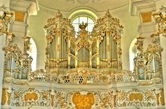 Wieskirche - Orgel (HDR)