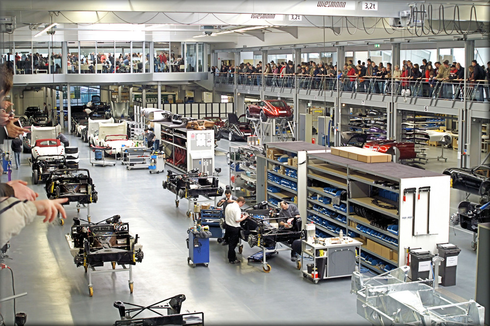 Wiesmann-Sportwagen Produktionsstätte