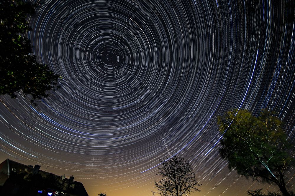 Wieso kreist der Polarstern nicht Foto &amp; Bild | abendstimmung, himmel
