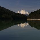 Wiestalstausee mit Watzmann