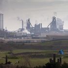 Wijk aan Zee - Bosweg - View on Tata Steel Blast-Furnace - 02