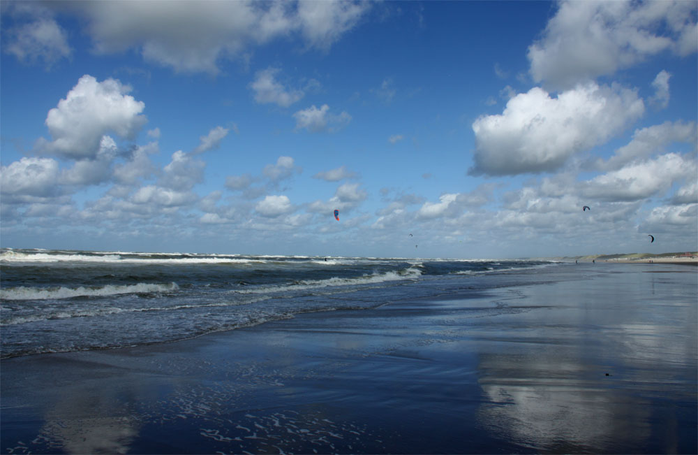 Wijk aan Zee in Holland