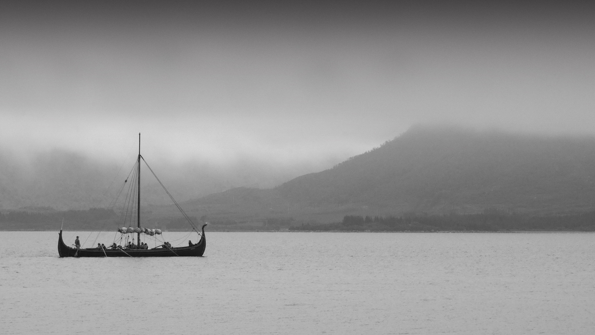 Wikinger auf den Lofoten 