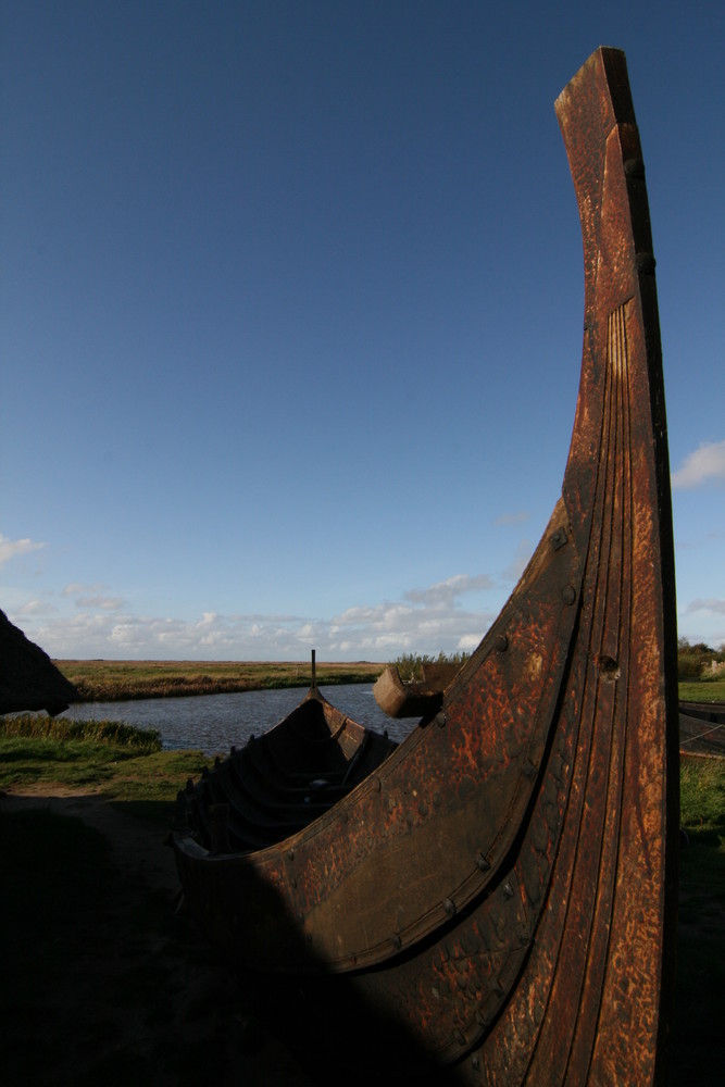 Wikingerboot in Dänemark