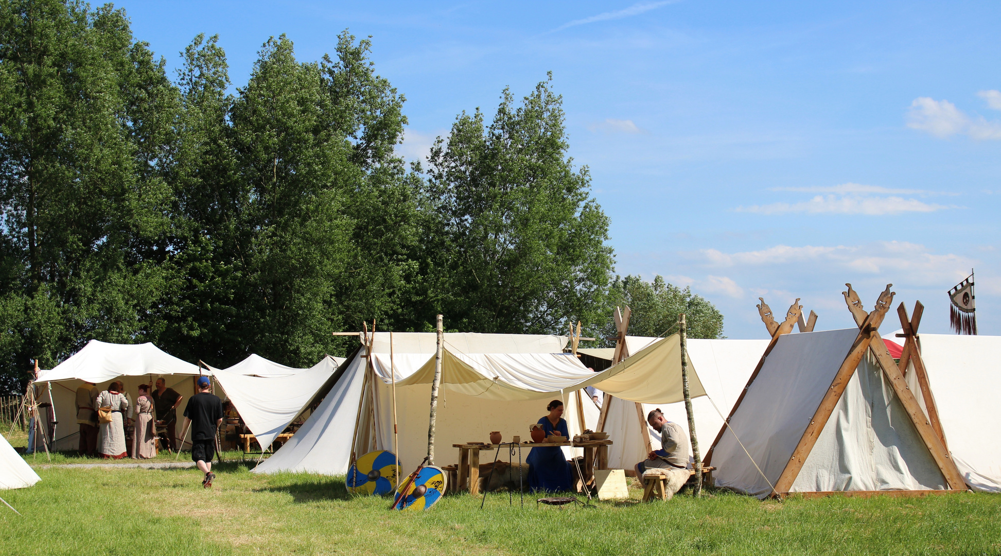  Wikingermarkt in Jork ...