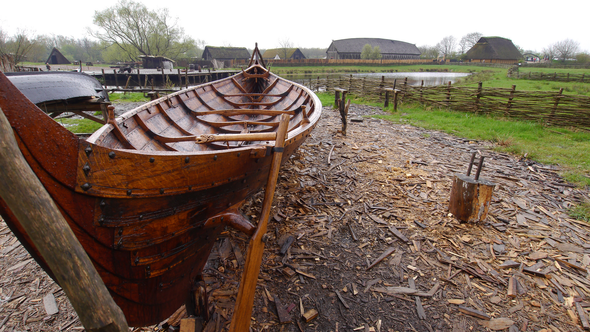 Wikingerschiff Ribe