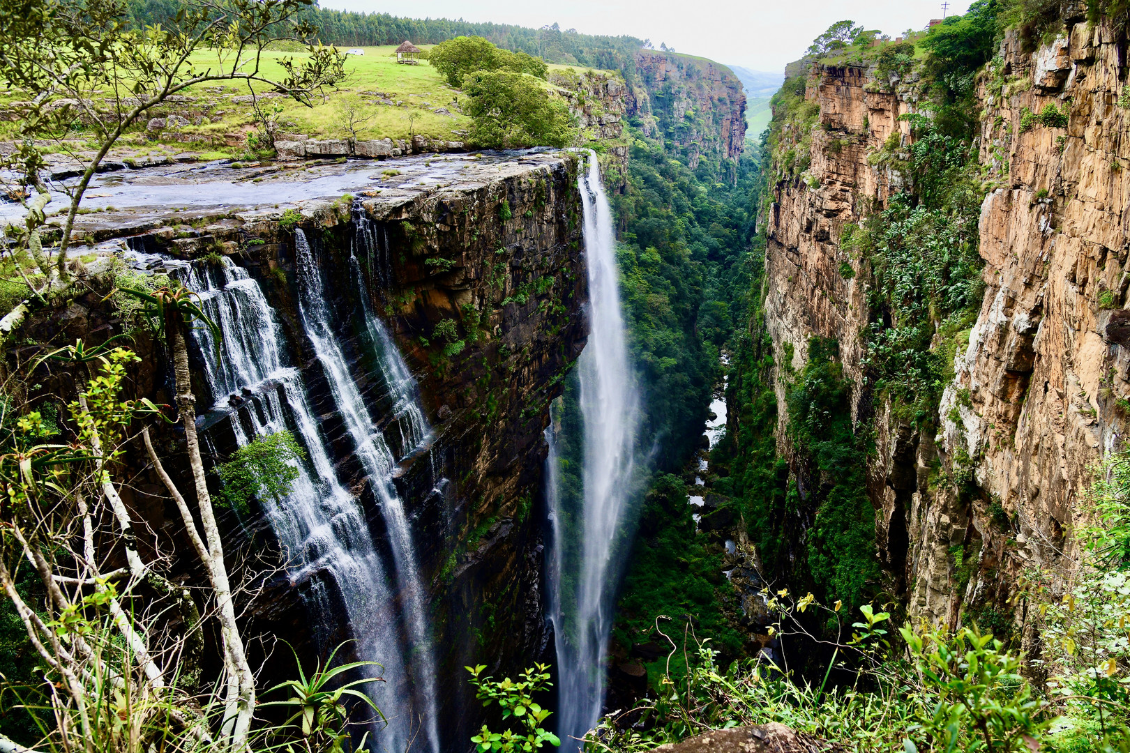 Wild Coast, Magwa-Wasserfälle (Südafrika)