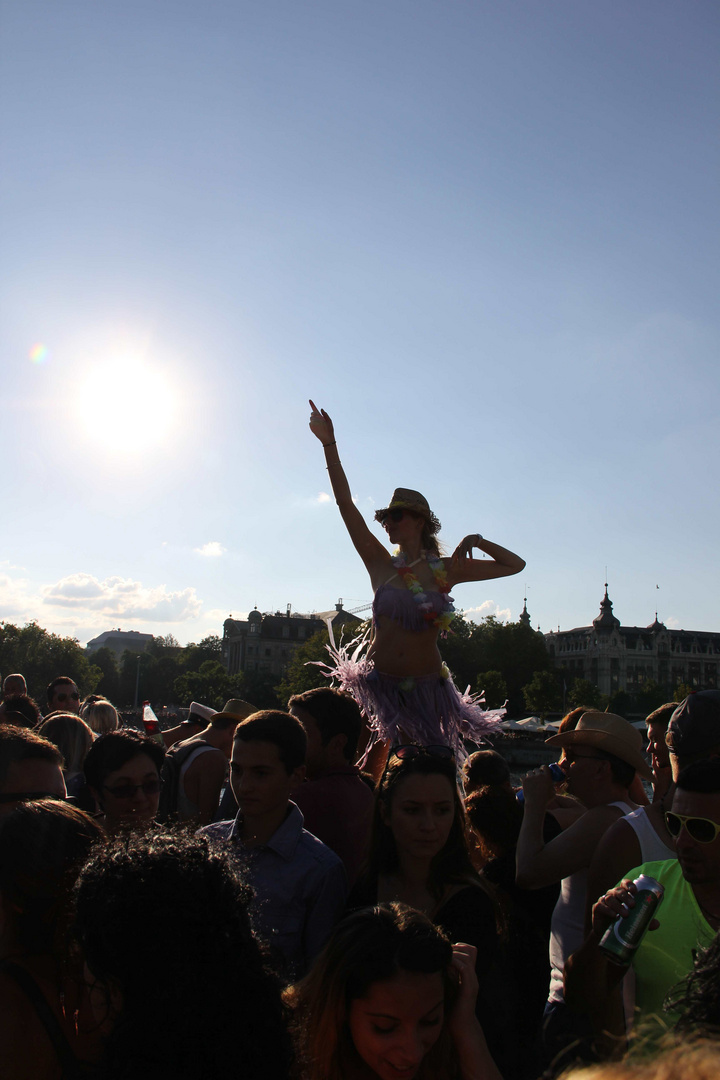 wild dancing in the wind