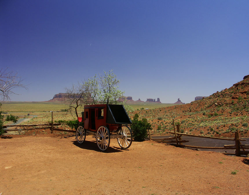 Wild West near Monument Valley