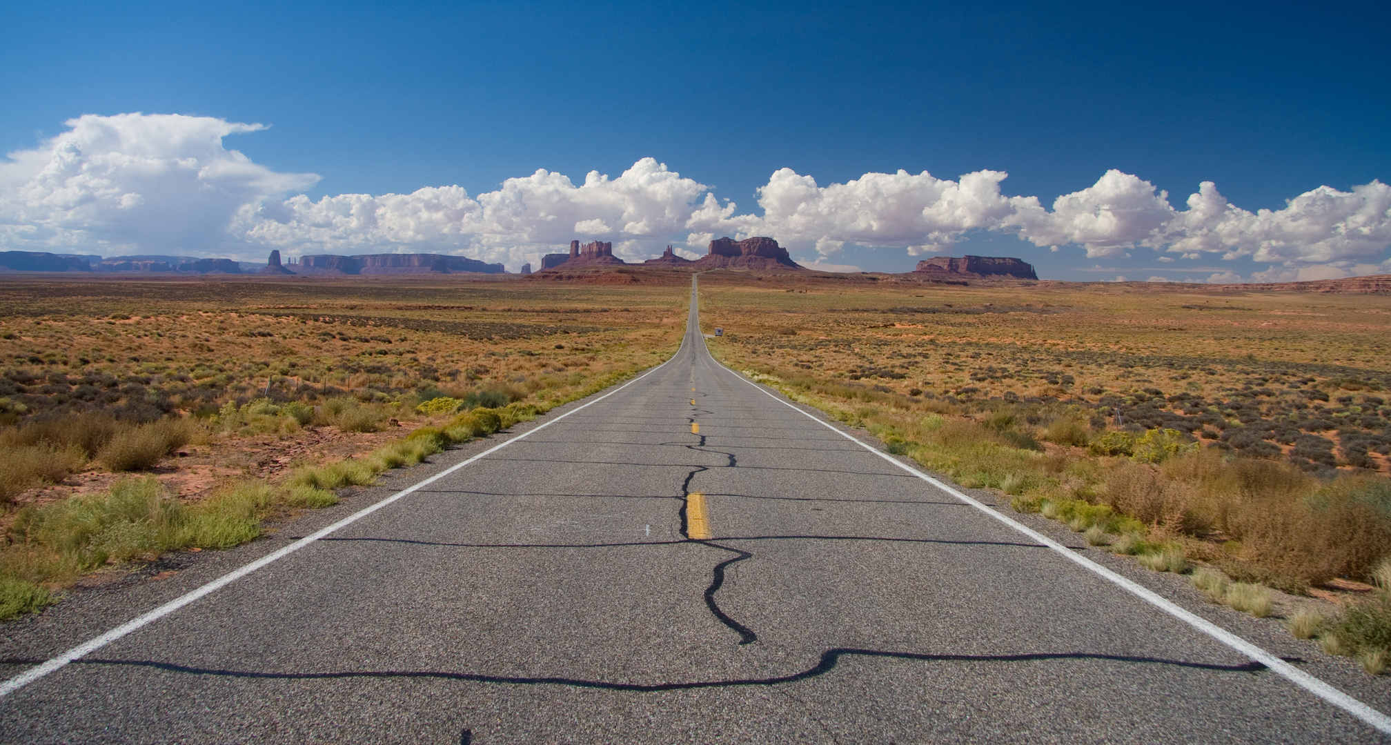 Wild Wild West, "Highway-Blick" auf's Monument Valley