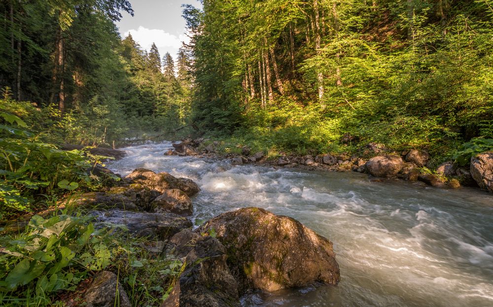 Wildbach Foto & Bild deutschland, europe, bayern Bilder auf