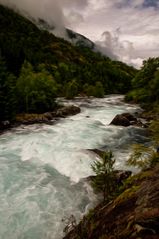 Wildbach in Norwegen