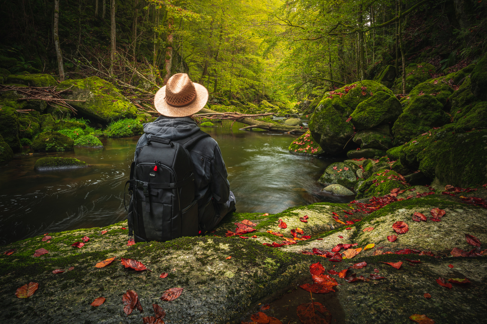 Wildbachklamm Buchberger Leite im Bayerischer Wald