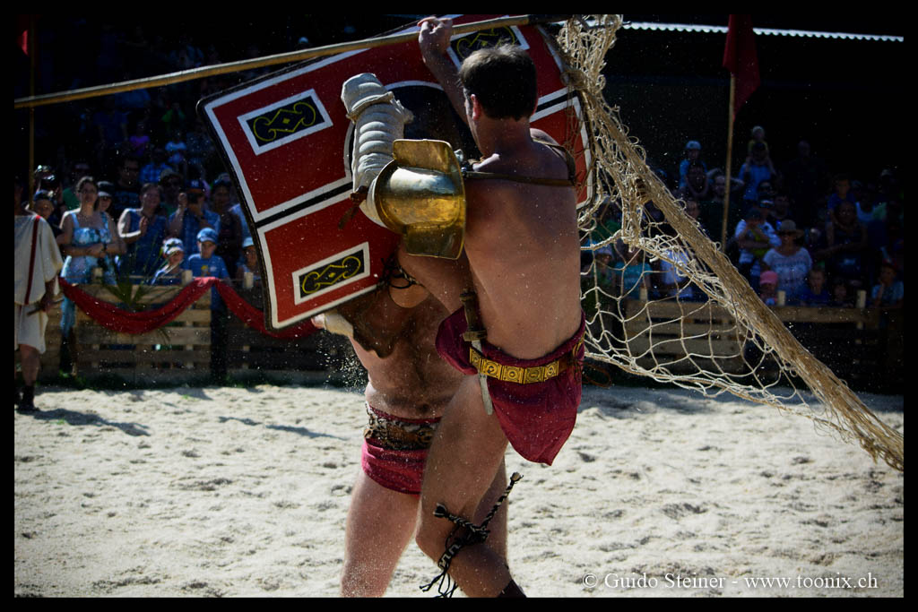 Wilde Gladiatoren Kämpfe