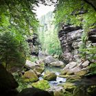 Wilde Klamm im Elbsansteingebirge