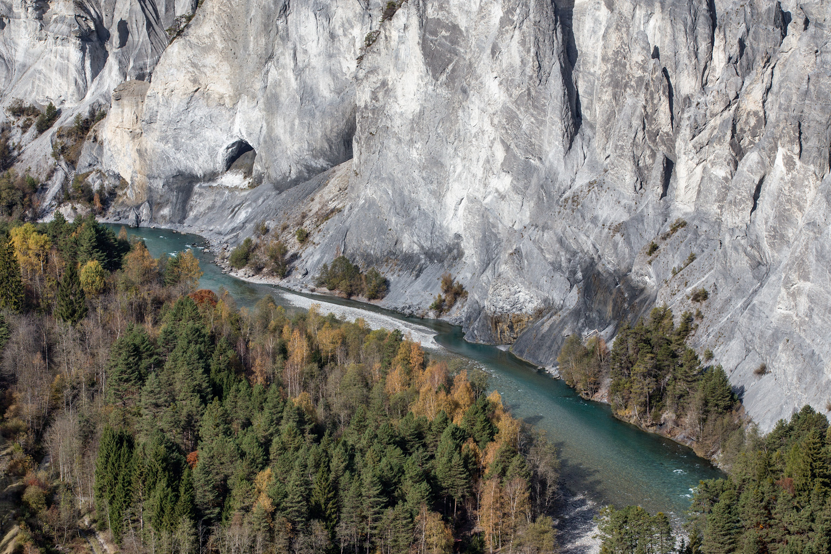 Wilde Rheinschlucht