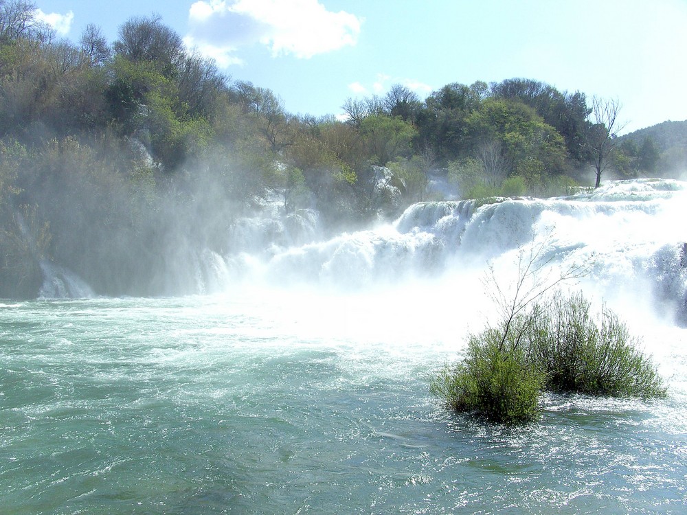 Wilde Wasser Krker Wasserfälle