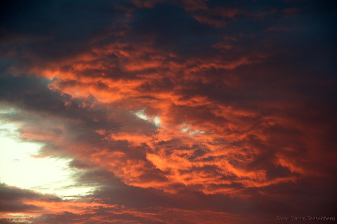 Wilde Wolken