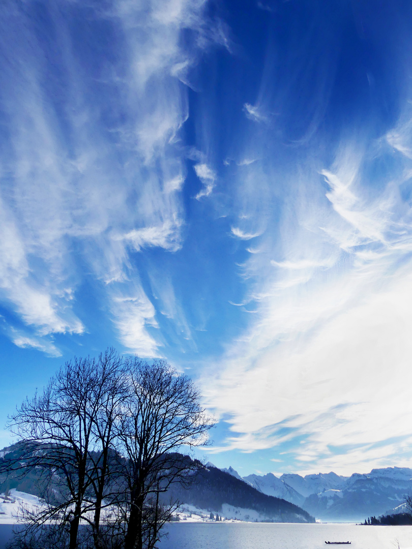 Wilde Wolken