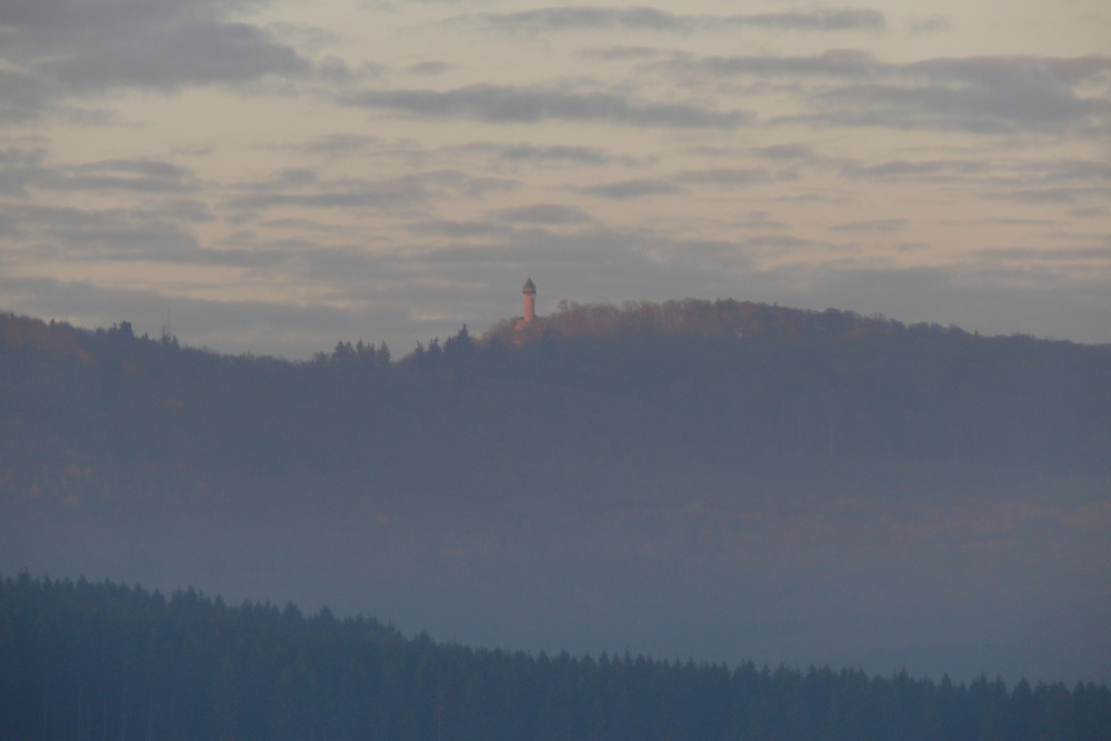 Wildenburg im Nebel
