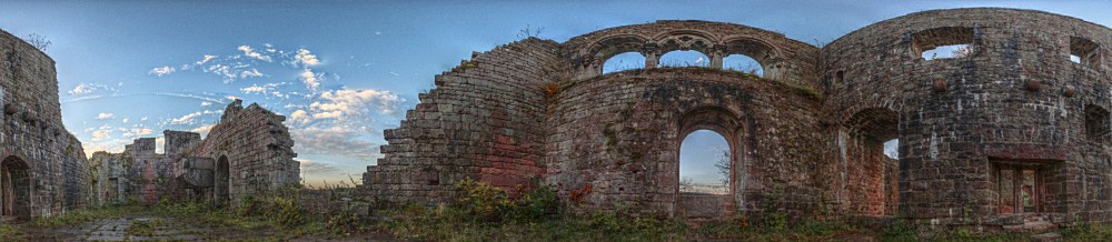 Wildenburg Palas Panorama