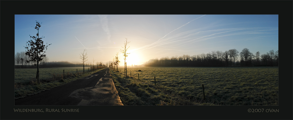 Wildenburg, Rural Sunrise